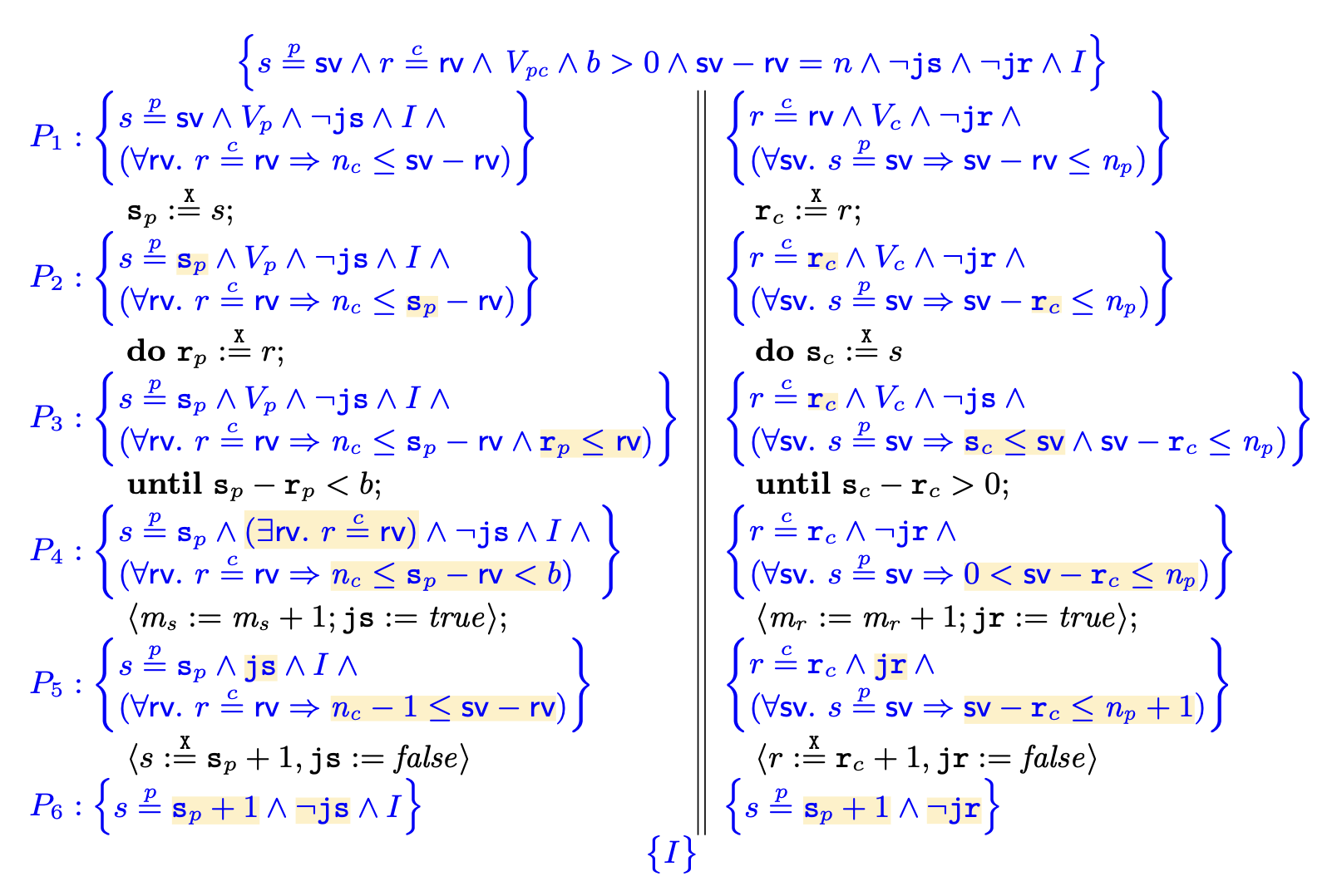 RC11 proof of Lamport buffer